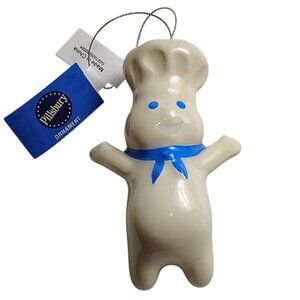 Pillsbury Doughboy 4 Inch Novelty Decoupage Christmas Ornament